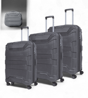 Track Hamilton 4 Piece Polycarbonate Luggage Set