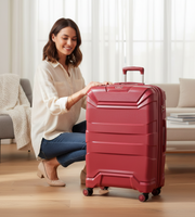 Track Hamilton 4 Piece Polycarbonate Luggage Set