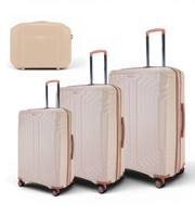 Sonada 4 Piece Polycarbonate Luggage Set