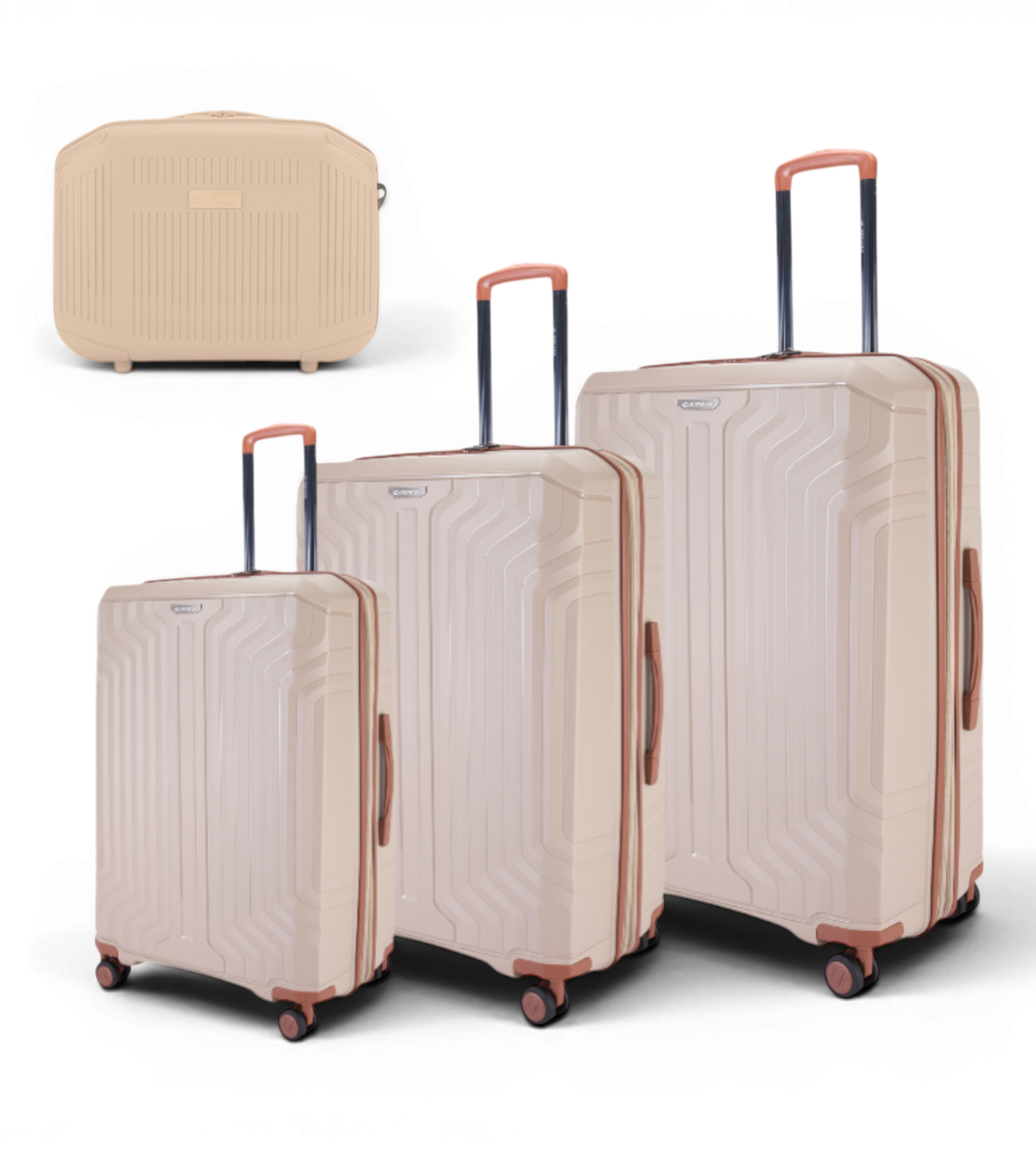 Sonada 4 Piece Polycarbonate Luggage Set