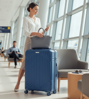 Sonada 4 Piece Polycarbonate Luggage Set