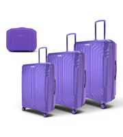 Sonada 4 Piece Polycarbonate Luggage Set