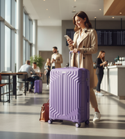 Sonada 4 Piece Polycarbonate Luggage Set