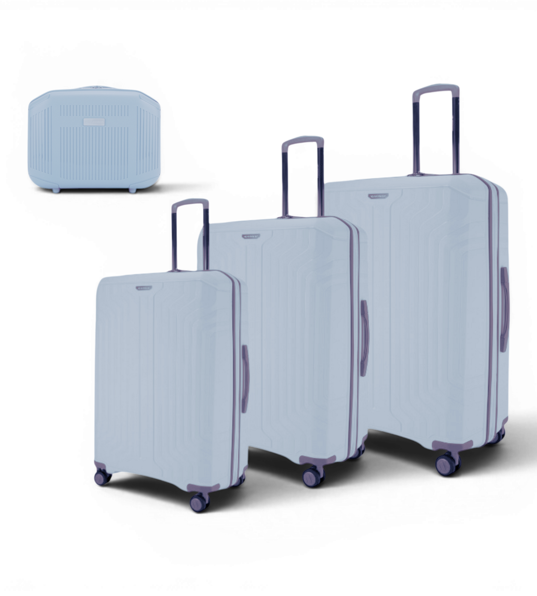 Sonada 4 Piece Polycarbonate Luggage Set