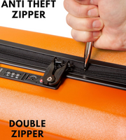 Verage Houston 3 Piece Polycarbonate Spinner Luggage Set