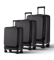 Leader_Luggage_Set_of_3_GM19031-3T_Black1