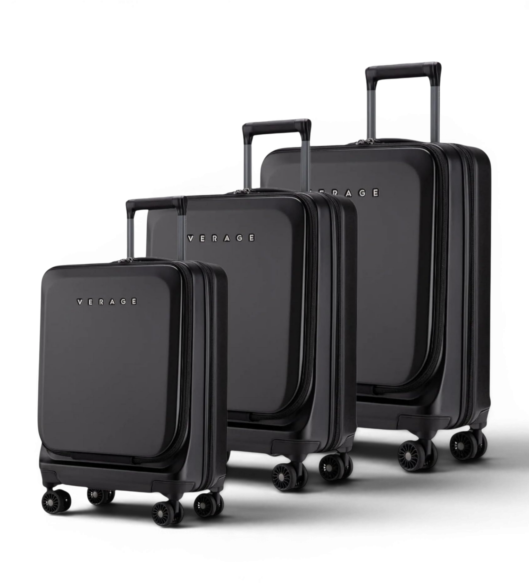 Verage Leader 3 Piece Polycarbonate Luggage Set