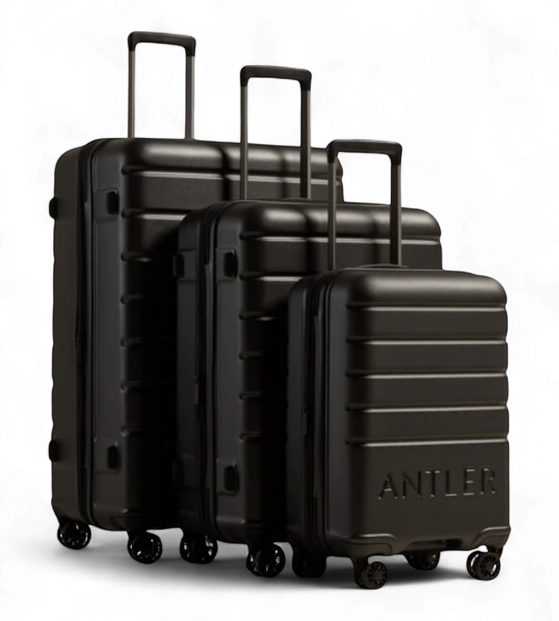 Antler Logo 3 Piece Polycarbonate Spinner Luggage Set