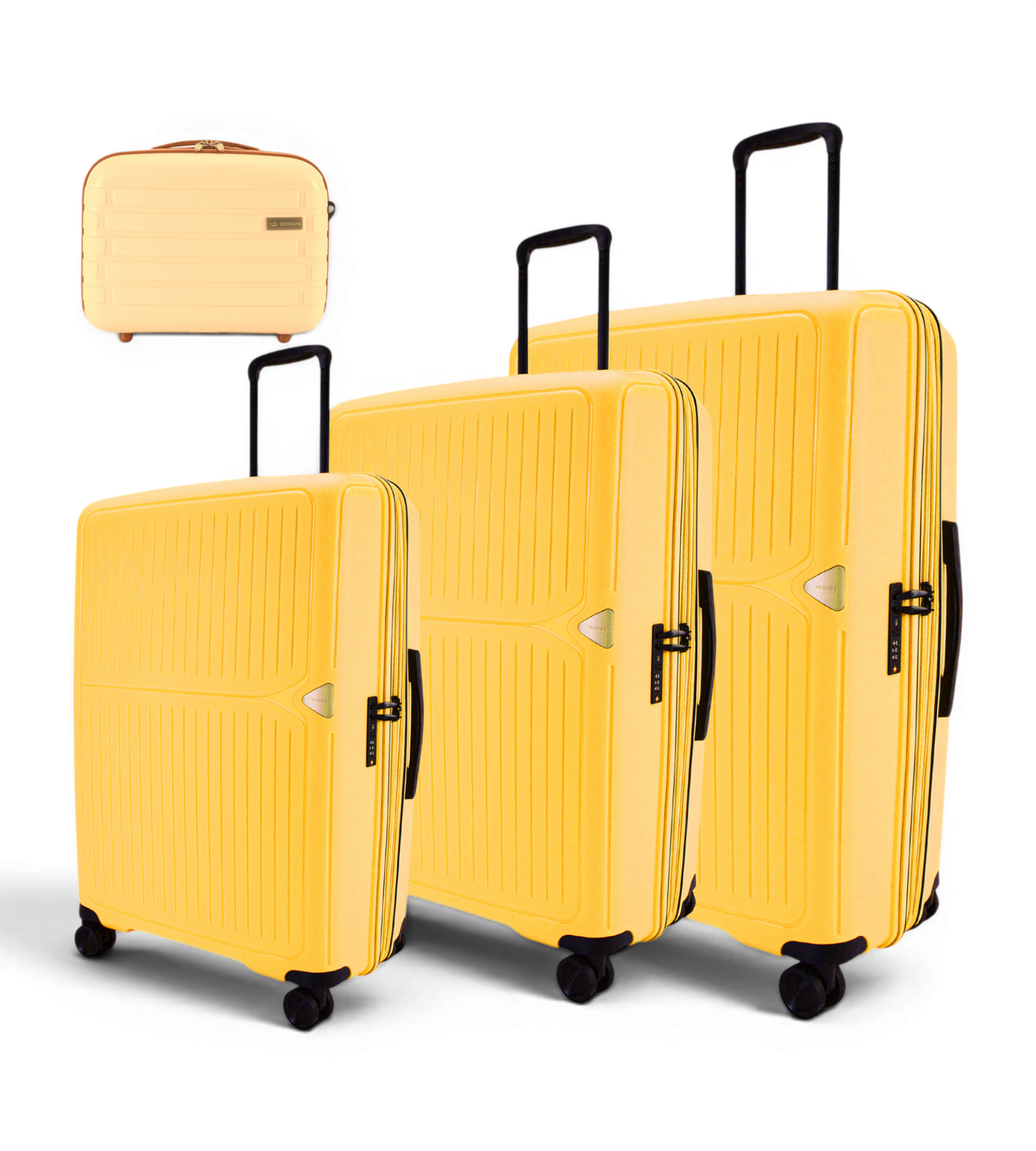 Verage 4 Piece Polycarbonate Luggage Set
