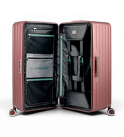 Lushberry Quantum Large 30 Inch Polycarbonate Spinner Suitcase