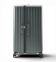 Lushberry Quantum Large 30 Inch Aluminum Spinner Suitcase