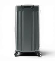 Lushberry Quantum Large 30 Inch Aluminum Spinner Suitcase
