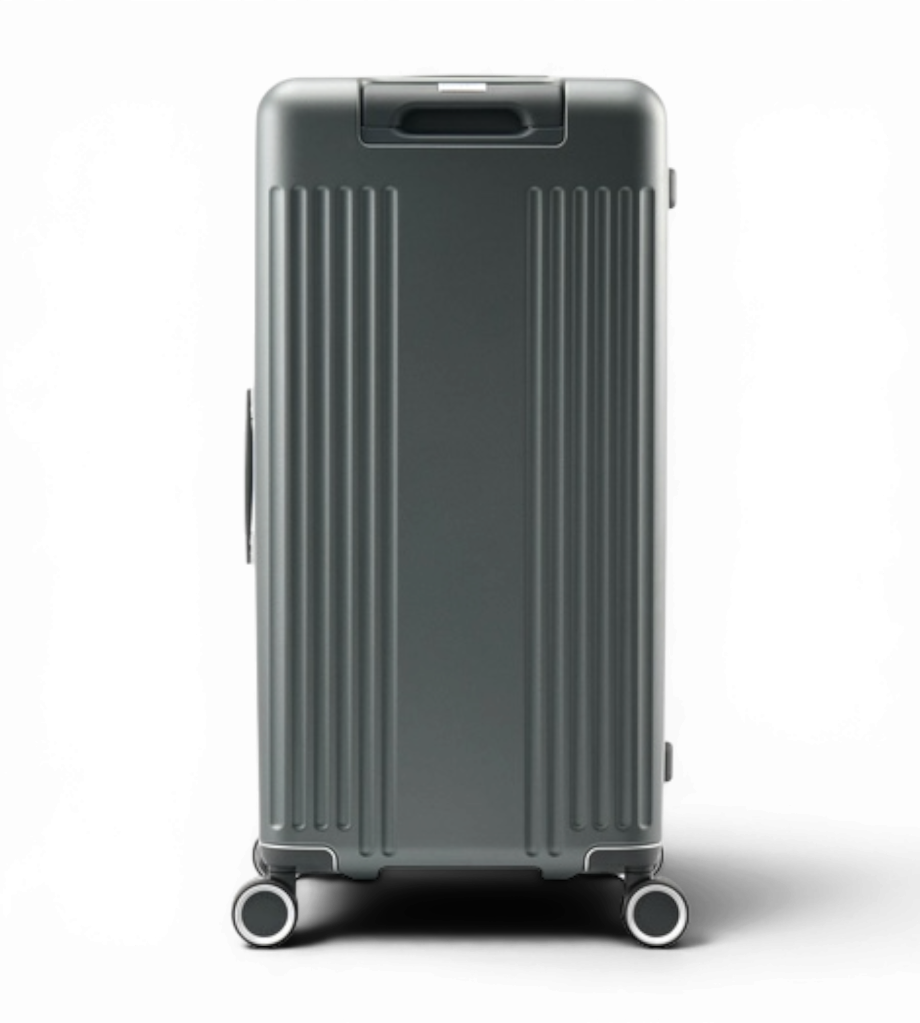 Lushberry Quantum Large 30 Inch Aluminum Spinner Suitcase