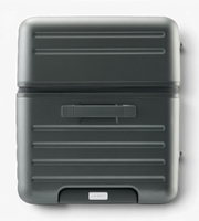 Lushberry Quantum Large 30 Inch Aluminum Spinner Suitcase