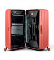 Lushberry Quantum Large 30 Inch Polycarbonate Spinner Suitcase