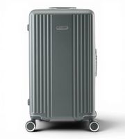 Lushberry Quantum Medium 26 Inch Aluminum Spinner Suitcase