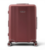 Lushberry Quantum Small 20 Inch Polycarbonate Spinner Suitcase