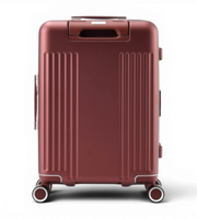 Lushberry Quantum Small 20 Inch Polycarbonate Spinner Suitcase