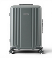 Lushberry Quantum Small 20 Inch Aluminum Spinner Suitcase