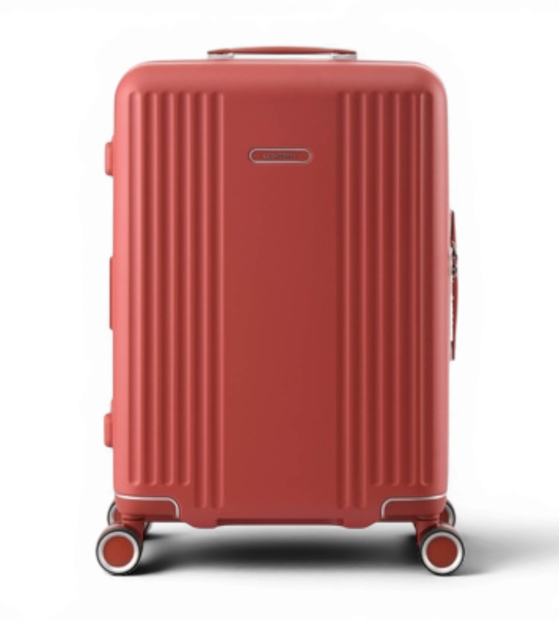 Lushberry Quantum Small 20 Inch Polycarbonate Spinner Suitcase