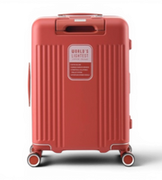 Lushberry Quantum Small 20 Inch Polycarbonate Spinner Suitcase