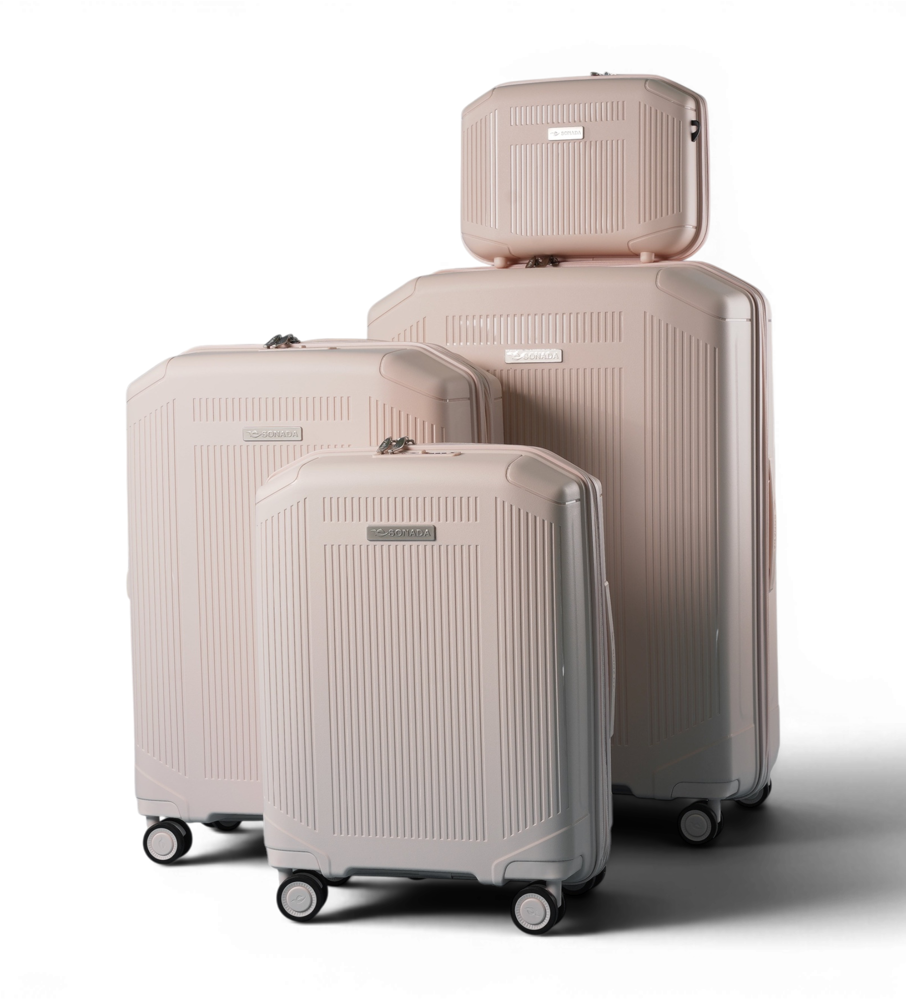 Sonada MILAN 4 Piece Polycarbonate Luggage Set