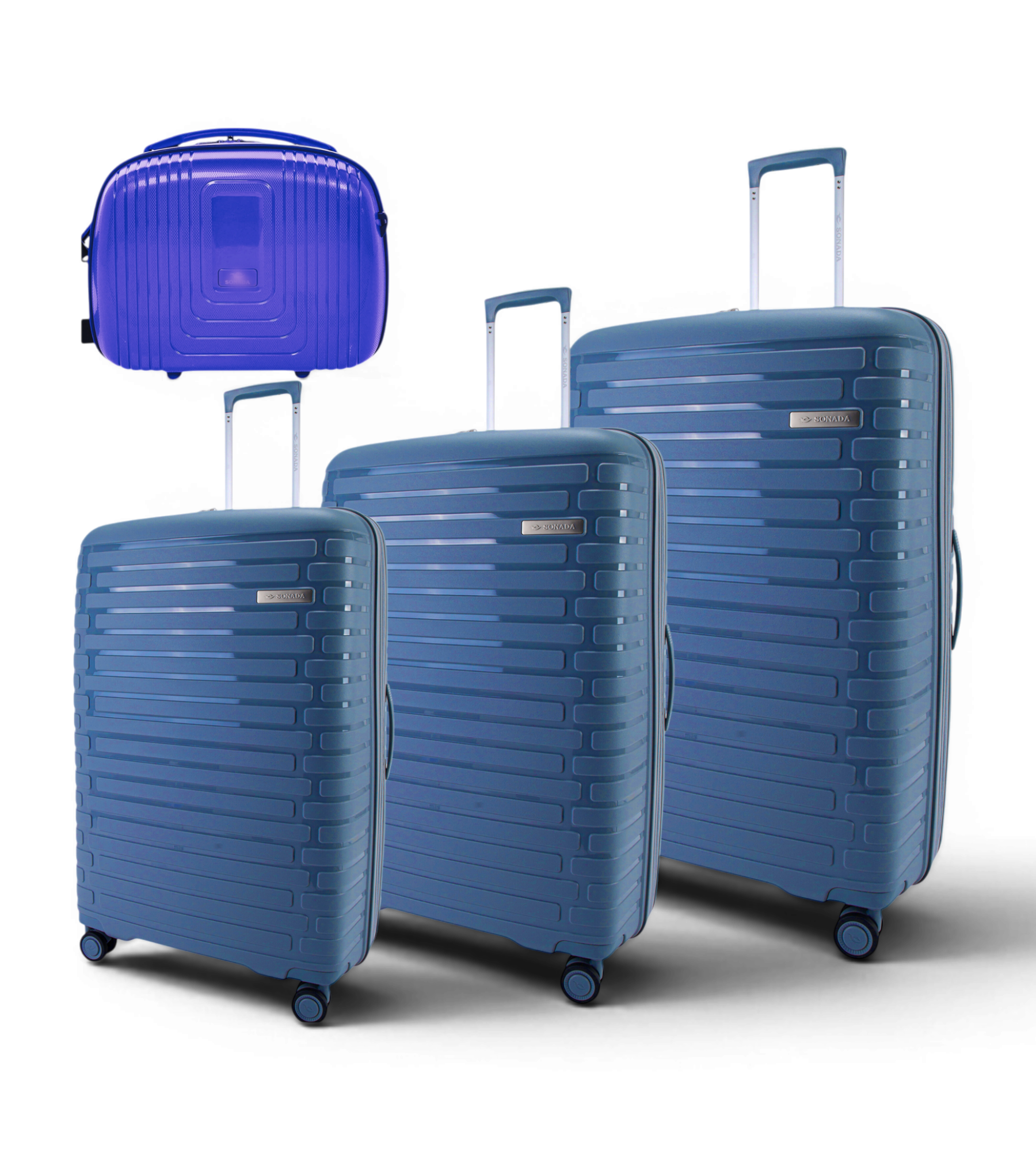 Sonada Meteor 4 Piece Polycarbonate Luggage Set
