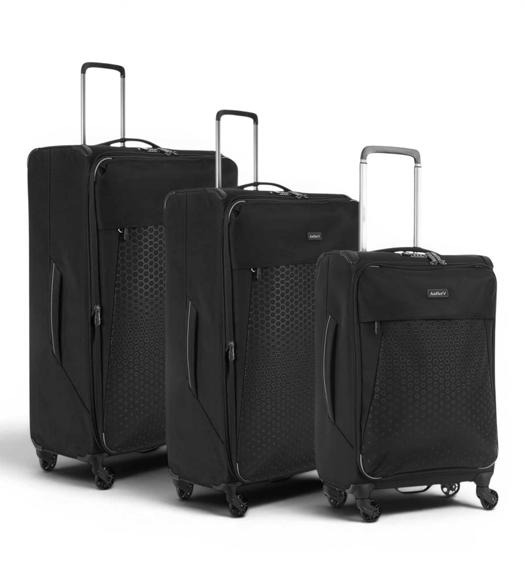 Antler Oxygen 3 Piece Soft Shell Luggage Set