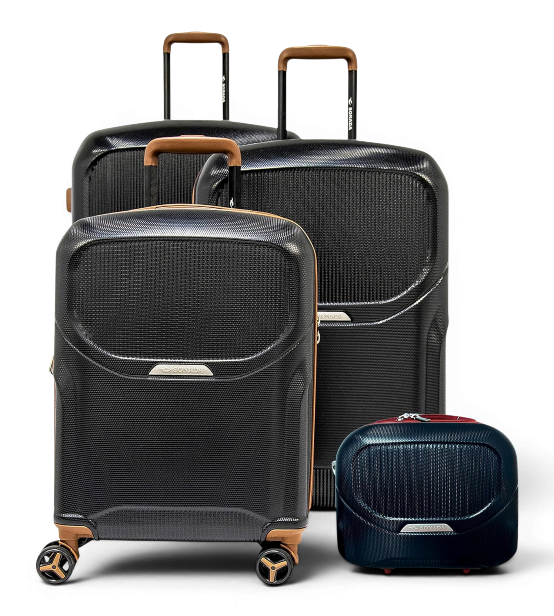 Sonada Parma 4 Piece Polycarbonate Luggage Set