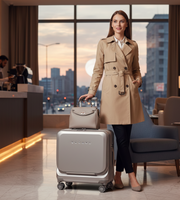 Verage Leader Pilot Bag 16.5 Inch Aluminum Travel Case