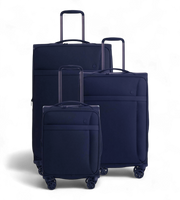 Antler Prestwick 3 Piece Soft Shell Spinner Luggage Set