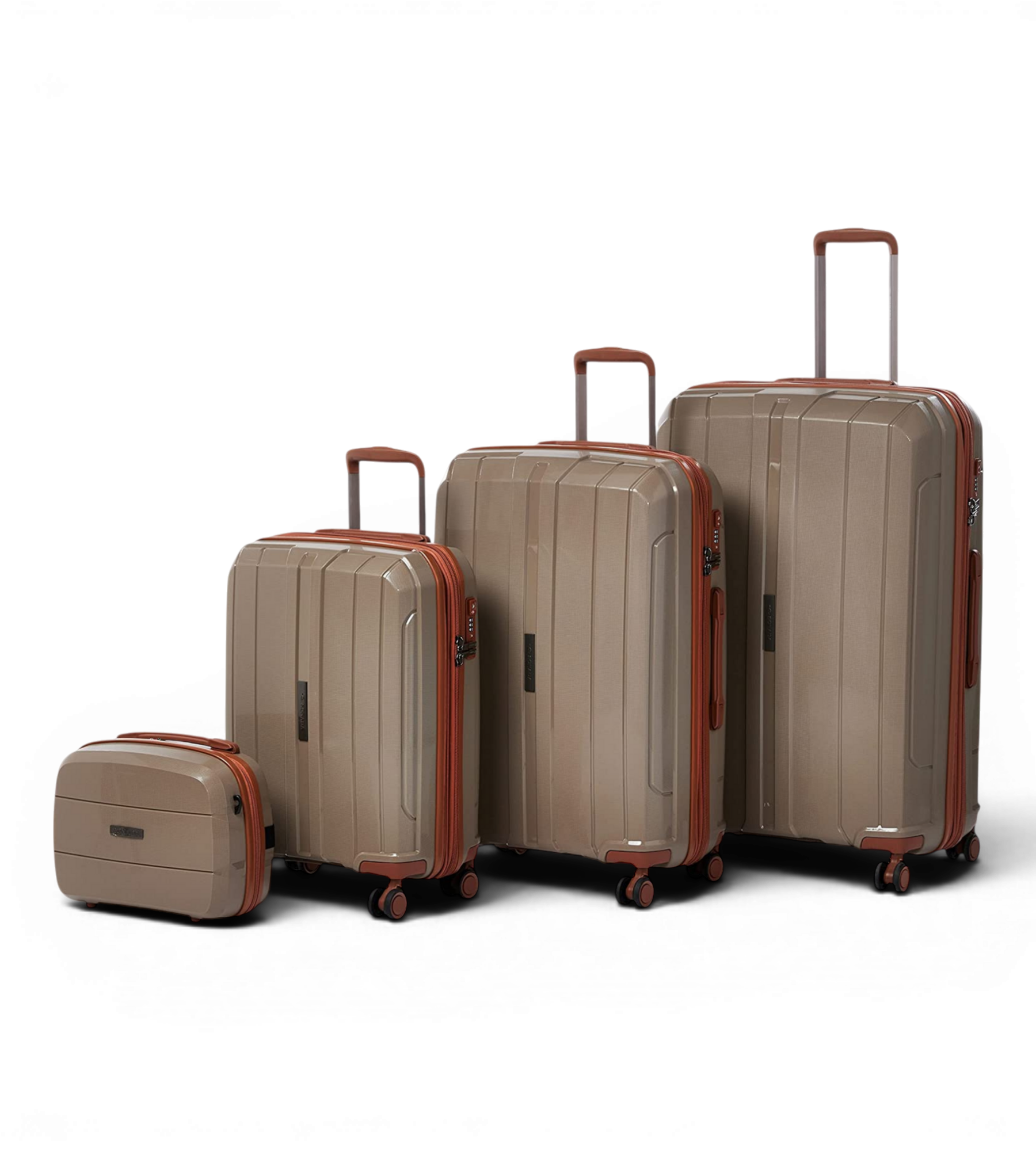 Sonada Robust 4 Piece Polycarbonate Luggage Set