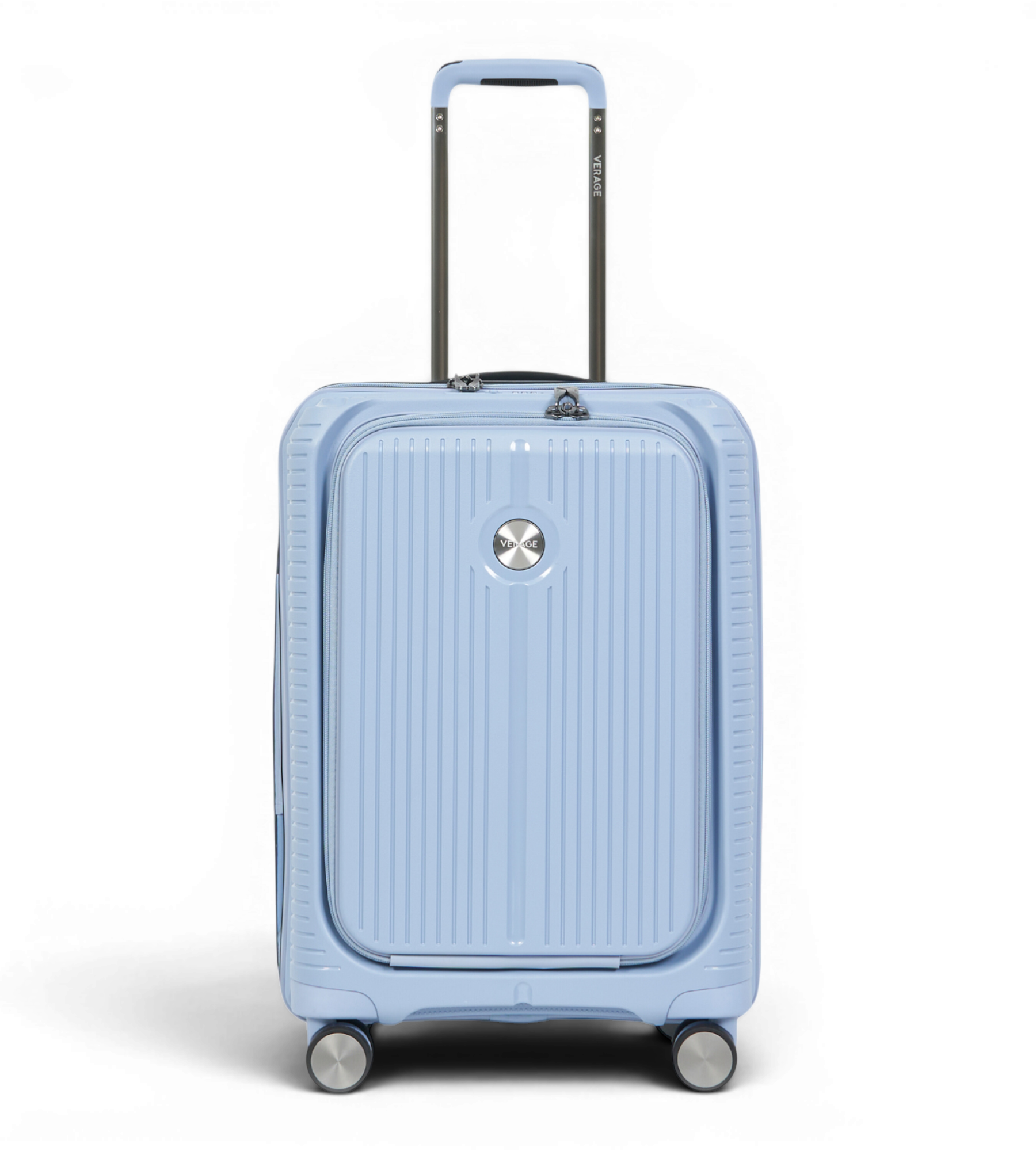 Verage Rome Monti 3 Piece Polypropylene Front Pocket Luggage Set