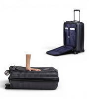 Verage Rome Monti 3 Piece Polypropylene Front Pocket Luggage Set