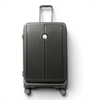 Verage Rome Monti 3 Piece Polypropylene Front Pocket Luggage Set