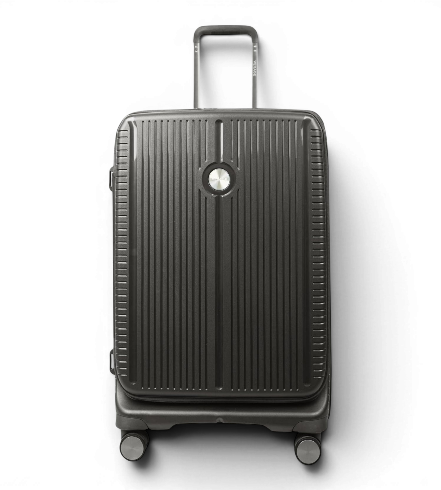 Verage Rome Monti 3 Piece Polypropylene Front Pocket Luggage Set