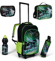 Wires School Rolling Backpack 5 Piece Set
