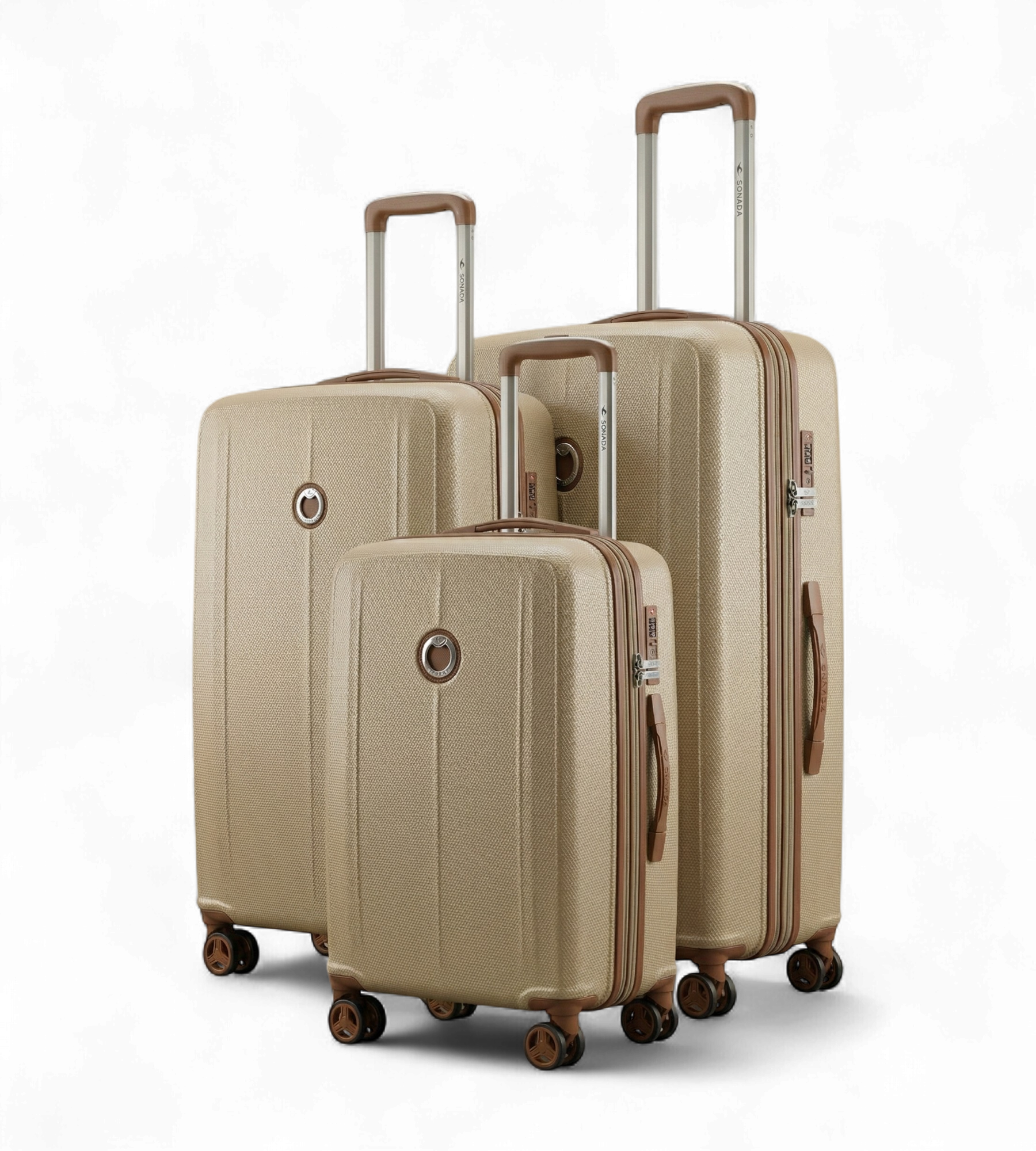 Sonada Aragon Hard Shell ABS Luggage Set of 3