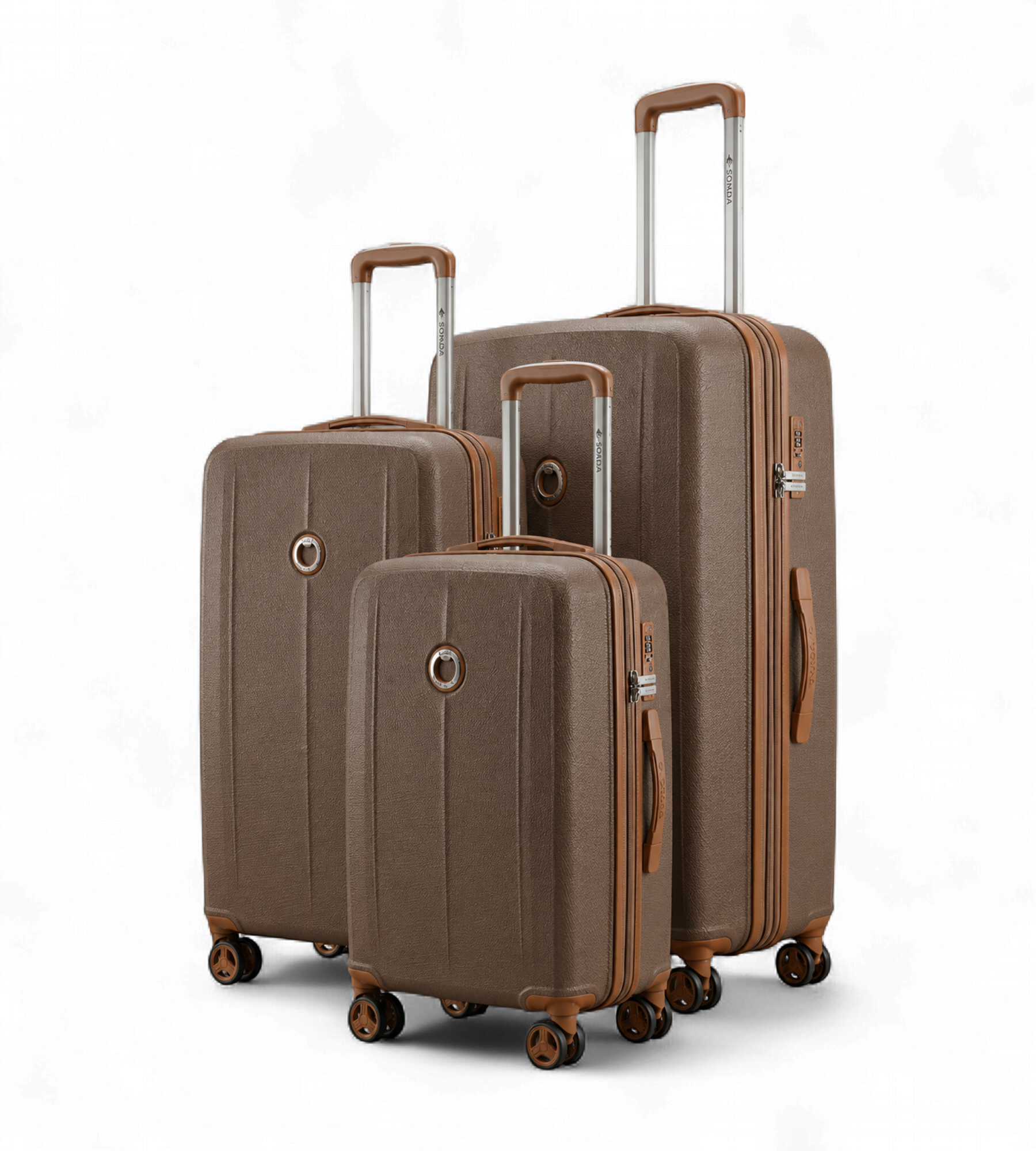 Sonada Aragon Hard Shell ABS Luggage Set of 3