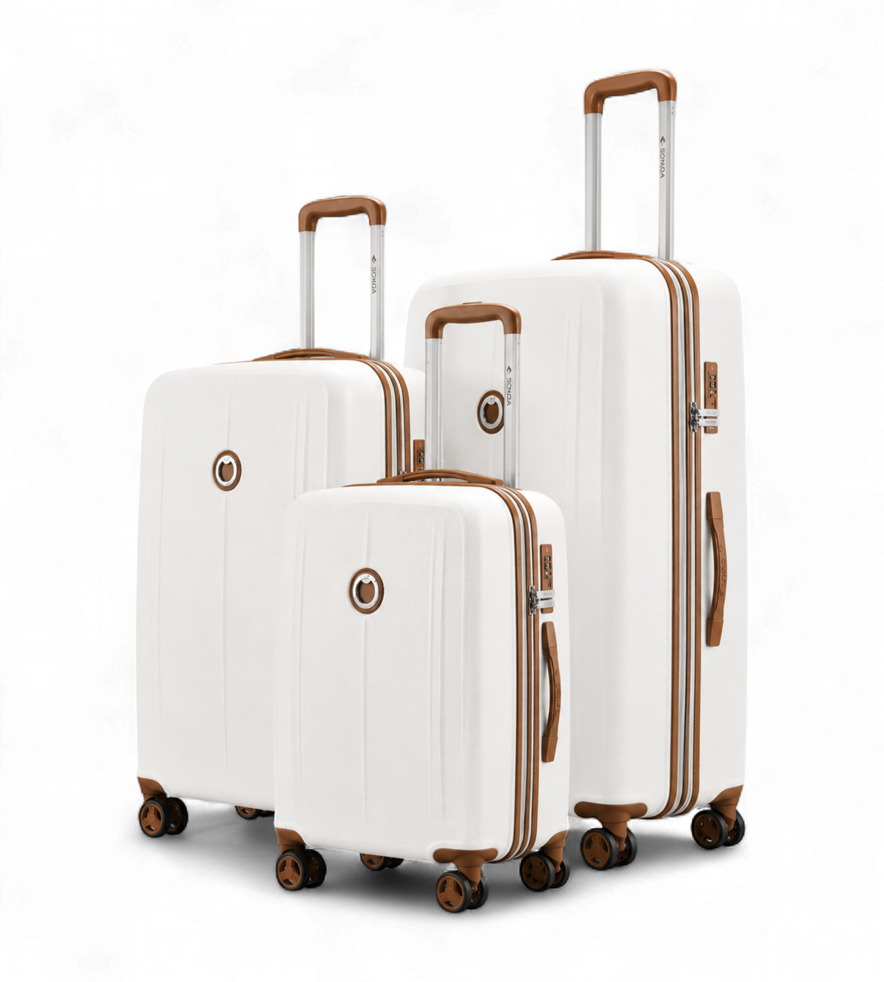 Sonada Aragon Hard Shell ABS Luggage Set of 3