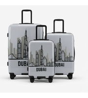 Main view of Sonada Hardside Trolley Luggage Set of 3, 20/24/28 Inch Hard-Shell in Dubai.