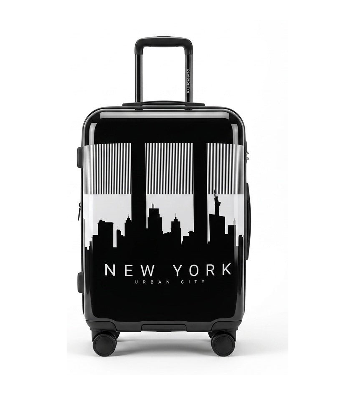 Sonada Hardside 3-Piece Trolley Luggage Set of 3 Hard-Shell