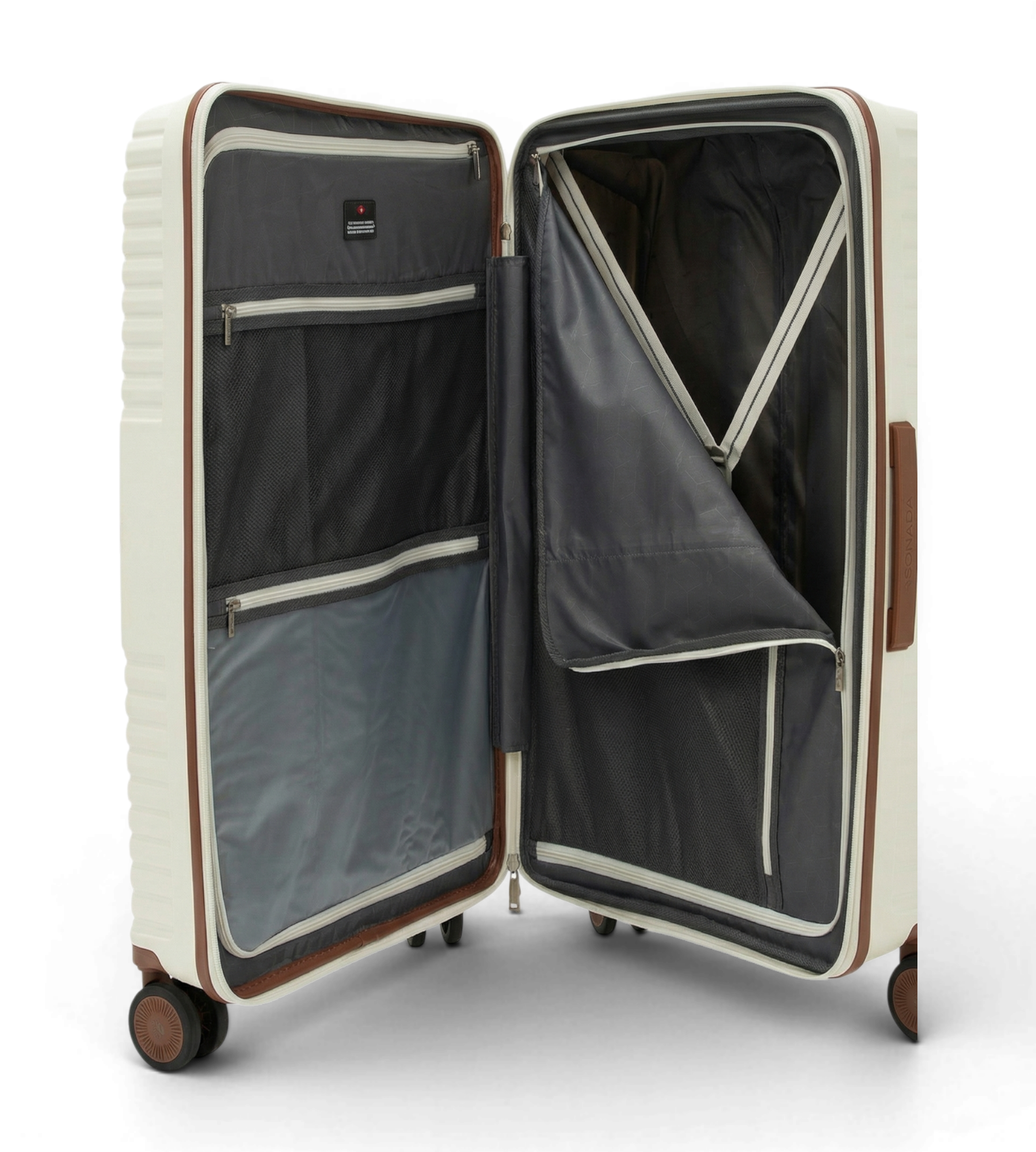 Sonada Valencia 3 Piece Aluminum Spinner Luggage Set