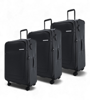 Verage 3 Piece Soft Shell Luggage Set