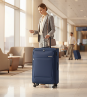 Verage 3 Piece Soft Shell Luggage Set
