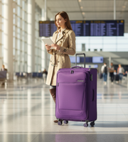 Verage 3 Piece Soft Shell Luggage Set