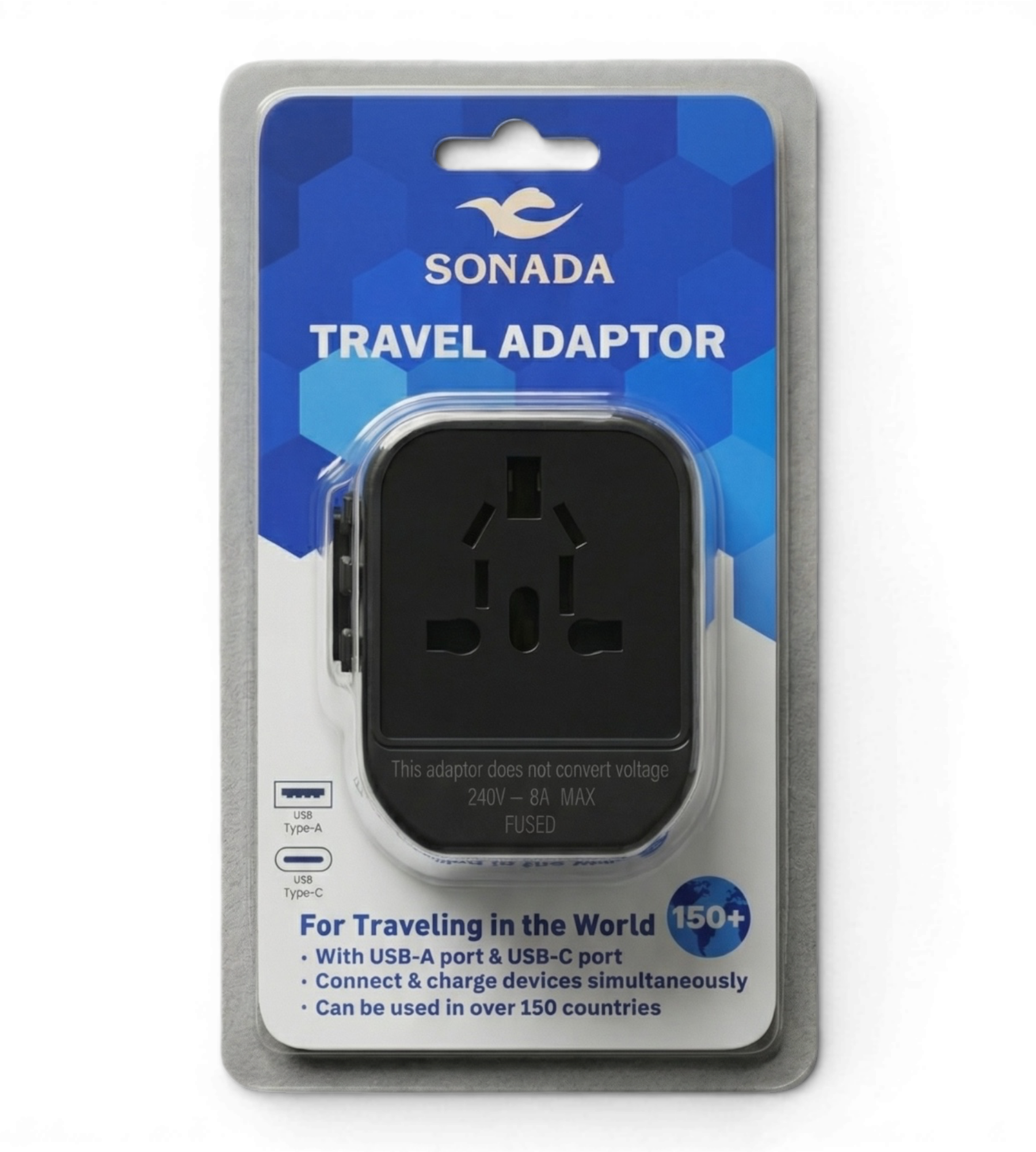 Sonada Universal Travel Plug Adapter