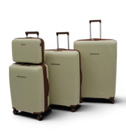 Sonada 4 Piece Polypropylene Spinner Luggage Set