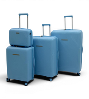 Sonada 4 Piece Polypropylene Spinner Luggage Set