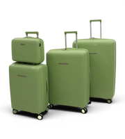 Sonada 4 Piece Polypropylene Spinner Luggage Set